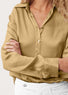 Chemise en viscose beige | Vêtements Femme Lauren Vidal 2