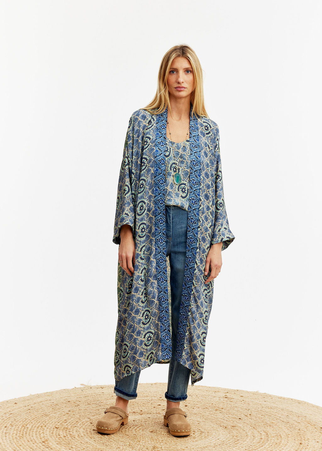 Kimono long mix and match | Vêtements Femme Lauren Vidal 12