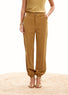 Pantalon en tencel beige | Vêtements Femme Lauren Vidal 6