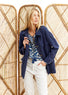 Veste saharienne Bleu | Vêtements Femme Lauren Vidal 1
