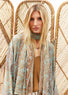 Echarpe en soie Bleu | Vêtements Femme Lauren Vidal 1