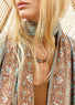 Echarpe en soie Bleu | Vêtements Femme Lauren Vidal 2