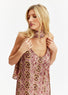 Robe fines bretelles rose | Vêtements Femme Lauren Vidal 1