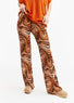 Pantalon fluide jersey Orange| Vêtements Femme Lauren Vidal 1